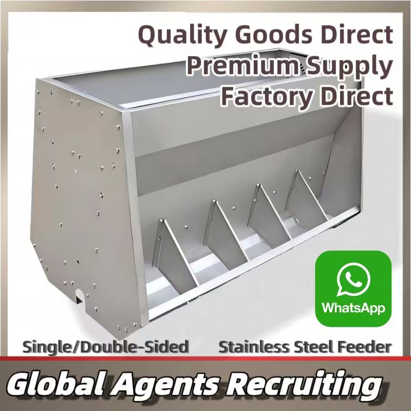 Stainless steel double noodle trough feeder.jpg